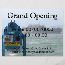 Alcatraz View Flyer Design