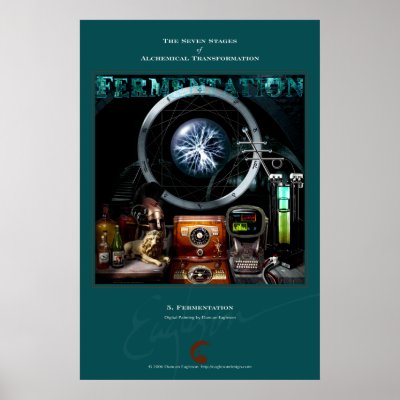 Alchemical Transformations 5: Fermentation Posters by Duncan_Eagleson