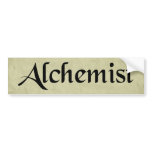 Alchemist Bumper Sticker