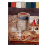 Alchemist's equipment, reputedly written card
