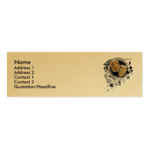 Alchemy of Acting Drama Masks Business Cards