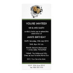Alchemy of Acting Drama Masks Custom Invitation