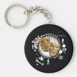 Alchemy of Acting Drama Masks Key Chains