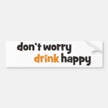 alcohol bumper stickers