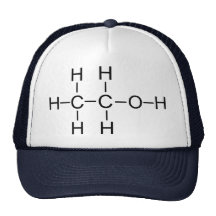Alcohol - Chemical Formula Hat