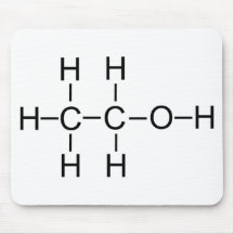 Alcohol - Chemical Formula Mouse Mat