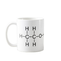 Alcohol - Chemical Formula Mug