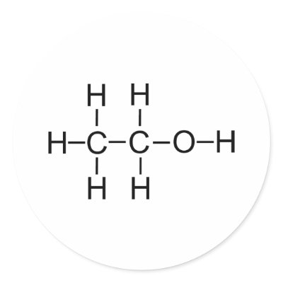 Alcohol - Chemical Formula by Thinkdifferent