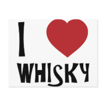 Alcohol Postcard