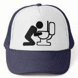 Alcohol puke toilet