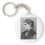 Alcott ~ Louisa May Novelist Writer Keychain