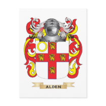 Alden Coat of Arms (Family Crest)