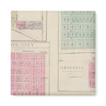 Alden, Gove City, Grinnell, Buffalo Park, Kansas Fridge Magnets