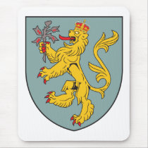 Alderney Coat of Arms mousepads