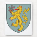 Alderney Coat of Arms mousepads