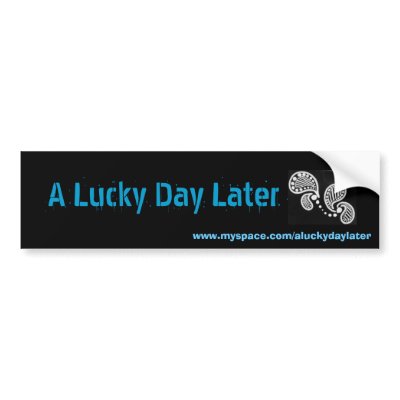 ALDL BUMPER STICKER by aluckydaylater