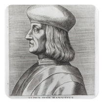 Aldus Manutius Sticker
