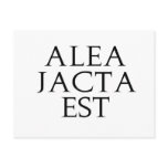 Alea Jacta Est Postcards