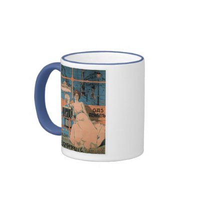 Aleardo Villa - Gas Aerogeno - 1902 Poster Coffee Mugs by ArtNouveauDaz