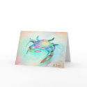 Alecia's Early Paintings -"The Blue Crab" cards