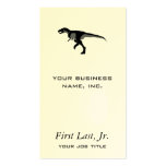 Alectrosaurus Dinosaur Business Card