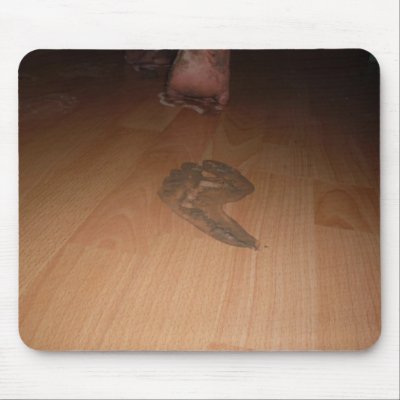 Aleda dirtyfeet  Mousepad by ALEDA_