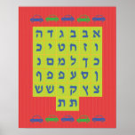 Alef Beis Poster posters