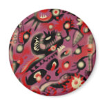 *Alejandro's Precolumbian Pop design 1* magnets