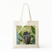 Alert Eastern Towhee Tote Bags