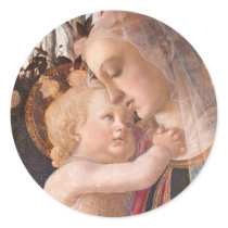 Alessandro Botticelli's The Virgin and Child Sticker