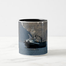 Aleutian Spray, Crab Boat in Dutch Harbour, Alaska Coffee Mug