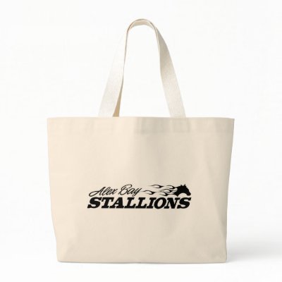 Alex Bay Stallions Logo Bag by abaystallions