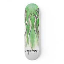 Alex Pardee "Toxic Lazyface" Skate Board Deck