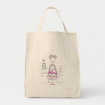 Alexa - Mama Bakes in Ballet Shoes- Personalised Canvas Bag