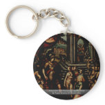 Alexander And Campaspe Apollo Oval Key Chain