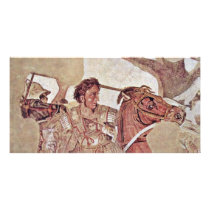 Alexander Battle  By Meister Der Alexanderschlacht Personalized Photo Card