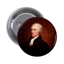 Alexander Hamilton Pinback Buttons