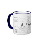 ALEXANDER COFFEE MUGS