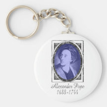 Alexander Pope Keychain