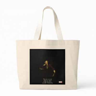 Alexander Pope "Love Free As Air" Sustanable Bag by lovequoteshoes