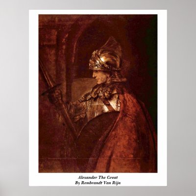 Alexander The Great By Rembrandt Van Rijn Posters by artpaintings