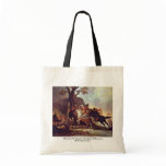 Alexander The Great In The Battle Of Granicus Canvas Bags