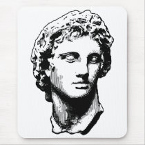 Alexander the Great statue Mouse Mat