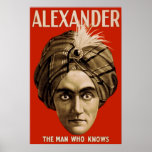 Alexander "The Man Who Knows" (Large Poster)