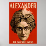 Alexander "The Man Who Knows" (The Poster) posters