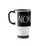 Alexander white Travel Mug
