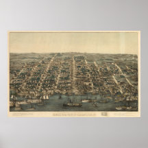 Alexandria, Virginia 1863 Print