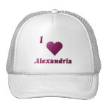 Alexandria -- Wine Mesh Hats