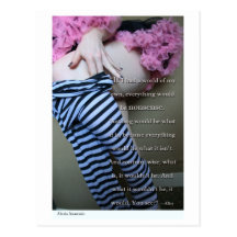 Alexia Anastasio "Nonsense" Postcard