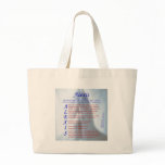 Alexis Acrostic Canvas Bag